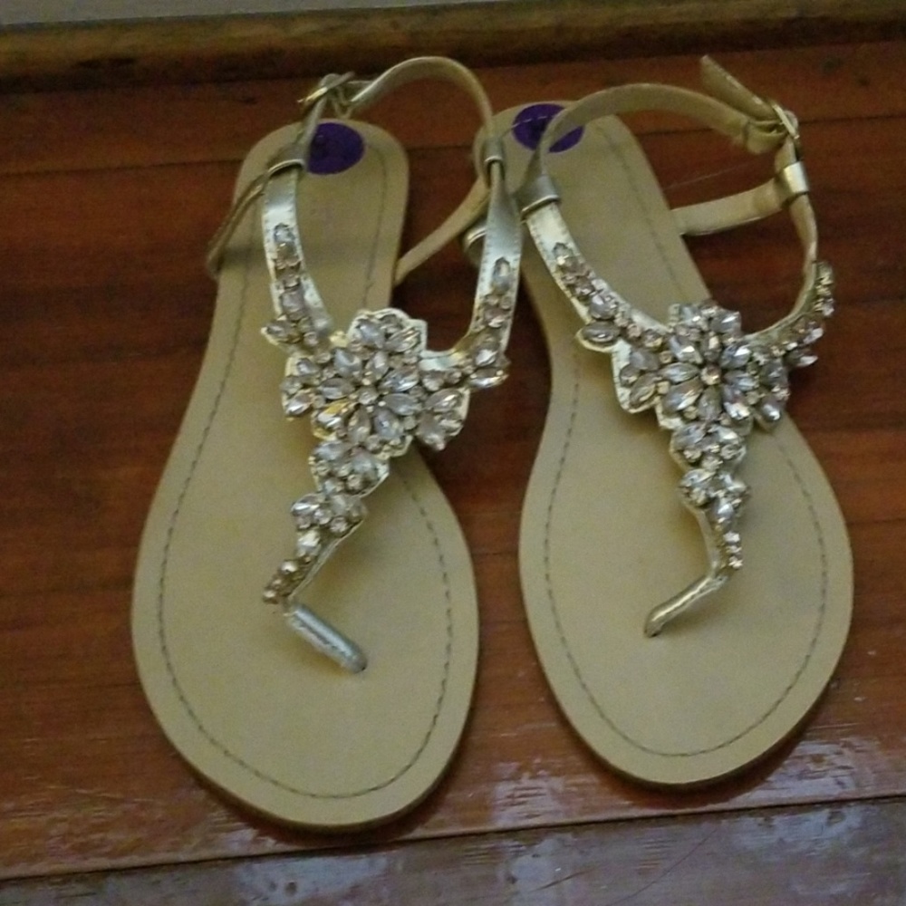 Beaded sandals